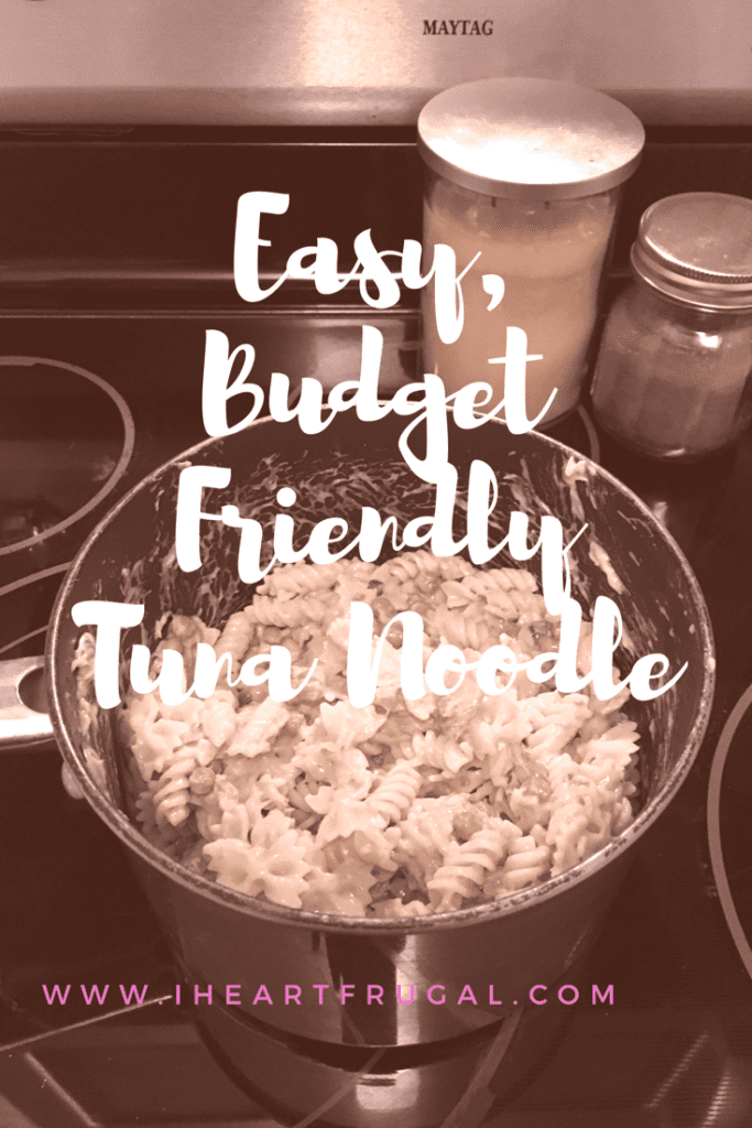 Easy, Budget Friendly Tuna Noodle