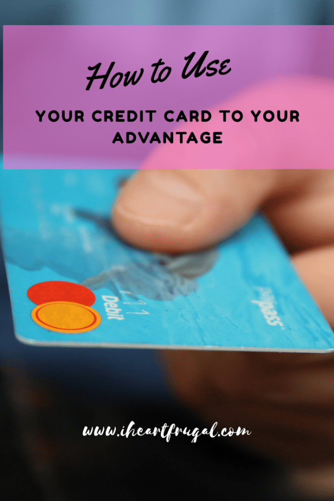 Learn how to use your credit card to your advantage and save money while earning points!