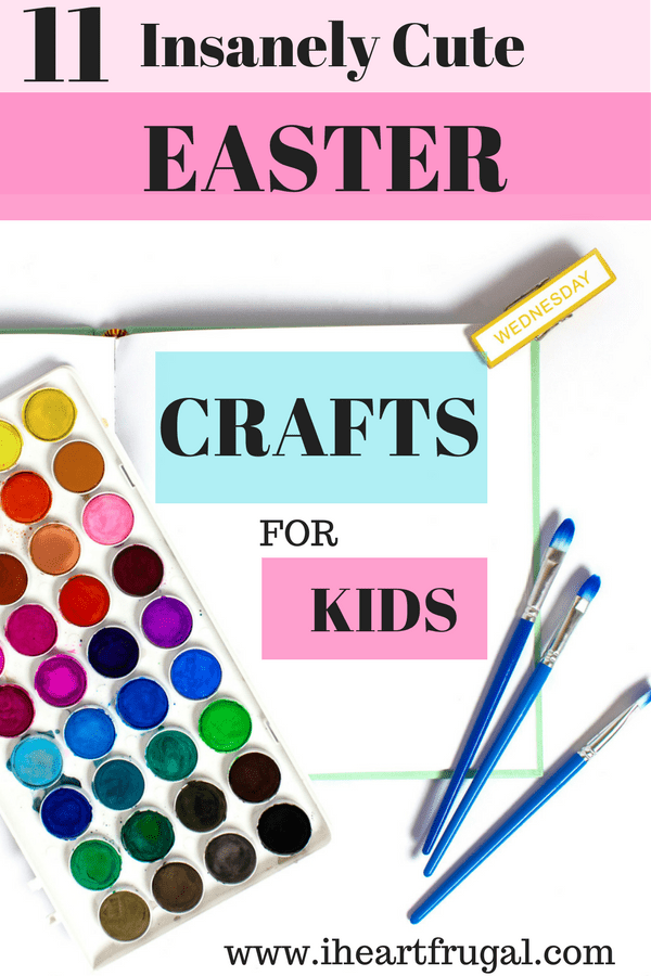 Easter Crafts - paint - paint brushes