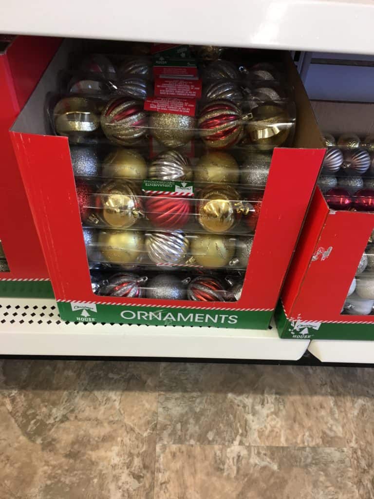 Dollar Store Christmas Decorating Ideas- Christmas Tree Ornaments