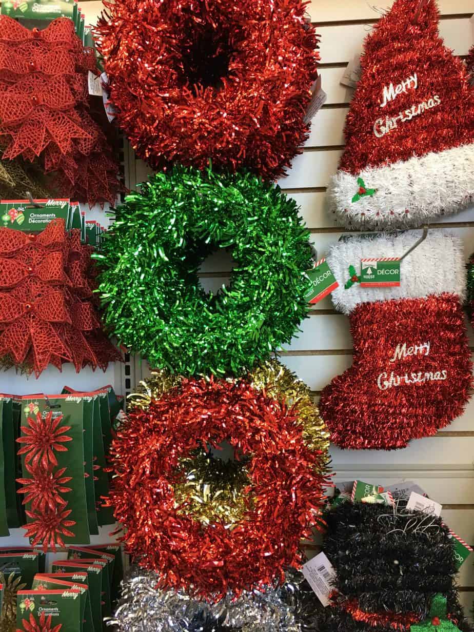 Dollar Store Christmas Decorating Ideas Wreaths  I heart frugal