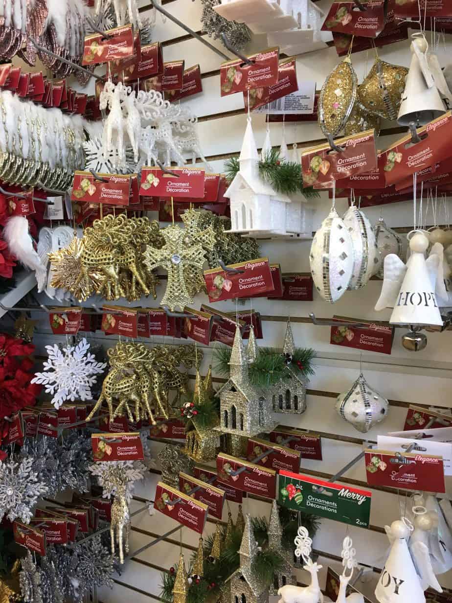 Dollar Store Christmas Decorating Ideas Various Tree Ornaments  I