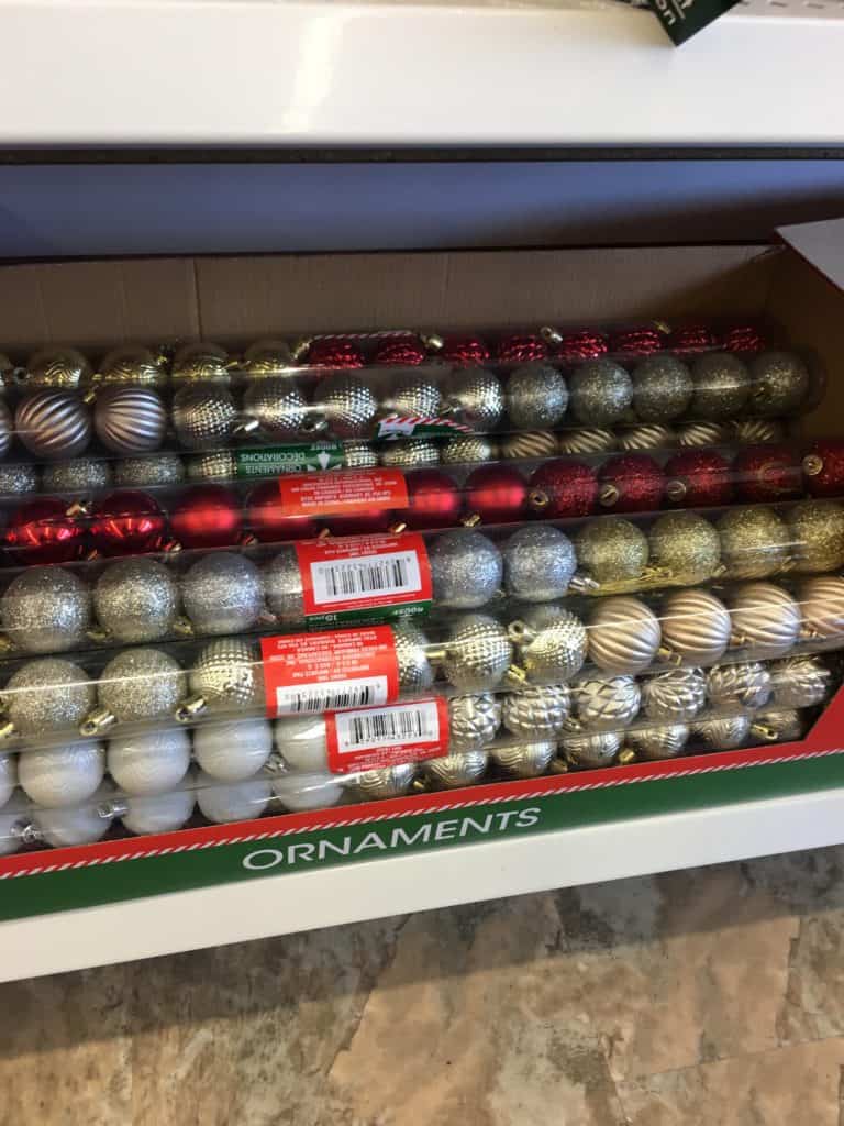 Dollar Store Christmas Decorating Ideas- More Tree Ornaments