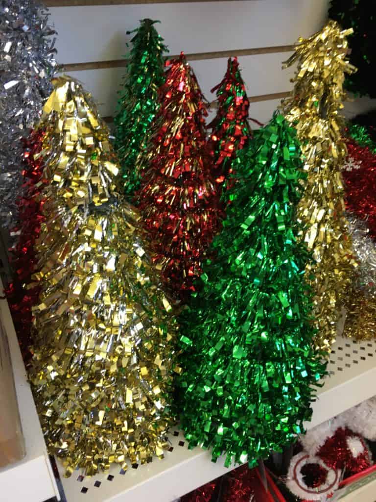 Dollar Store Christmas Decorating Ideas- Small Christmas Trees