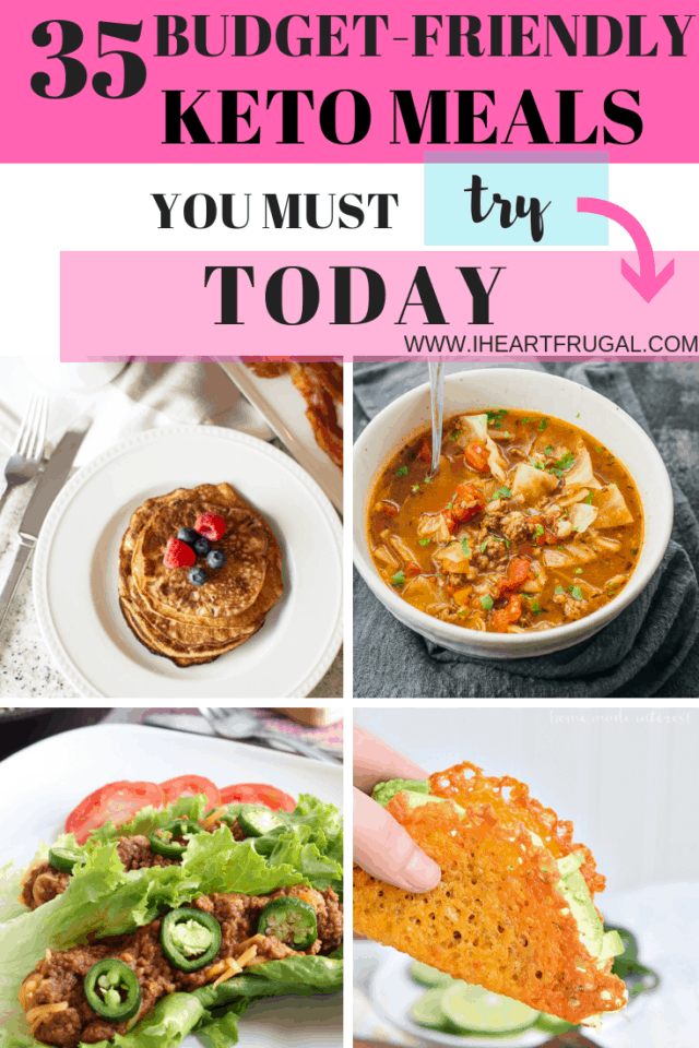 Healthy Keto Meals On A Budget Keto On a Budget - 35 Delicious Cheap Keto Meals - I Heart Frugal