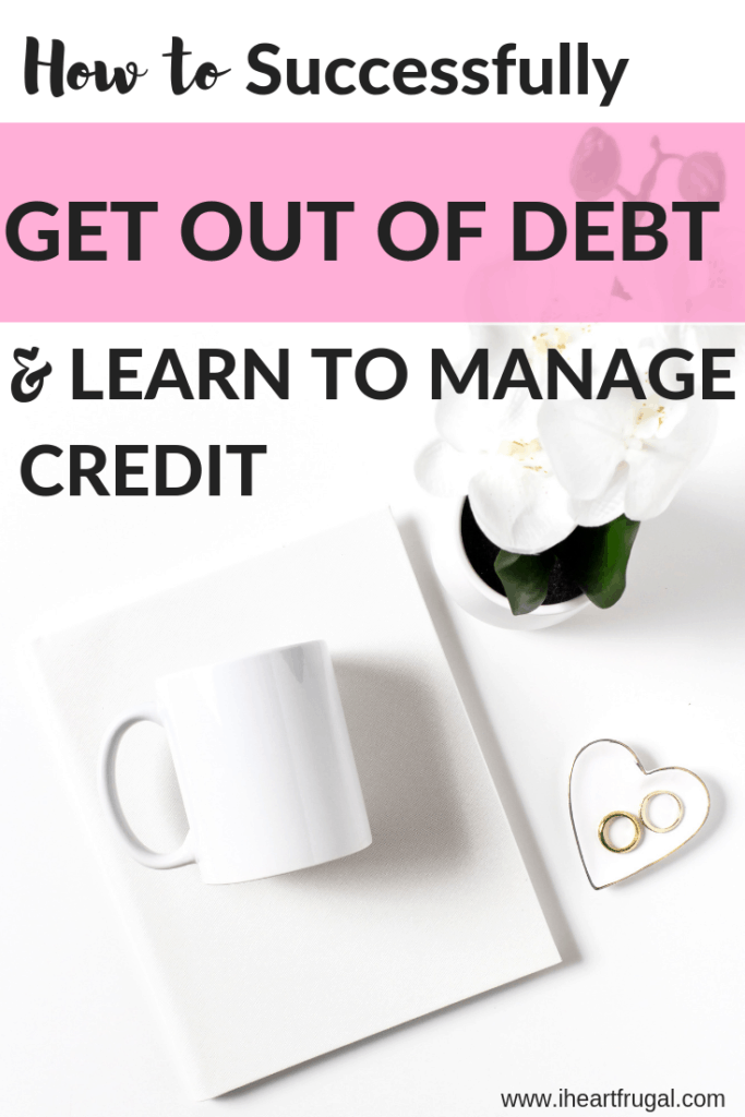 How to Get Rid of Debt and Manage Your Credit Score #credit #debtfree #debt #moneytips #savemoney