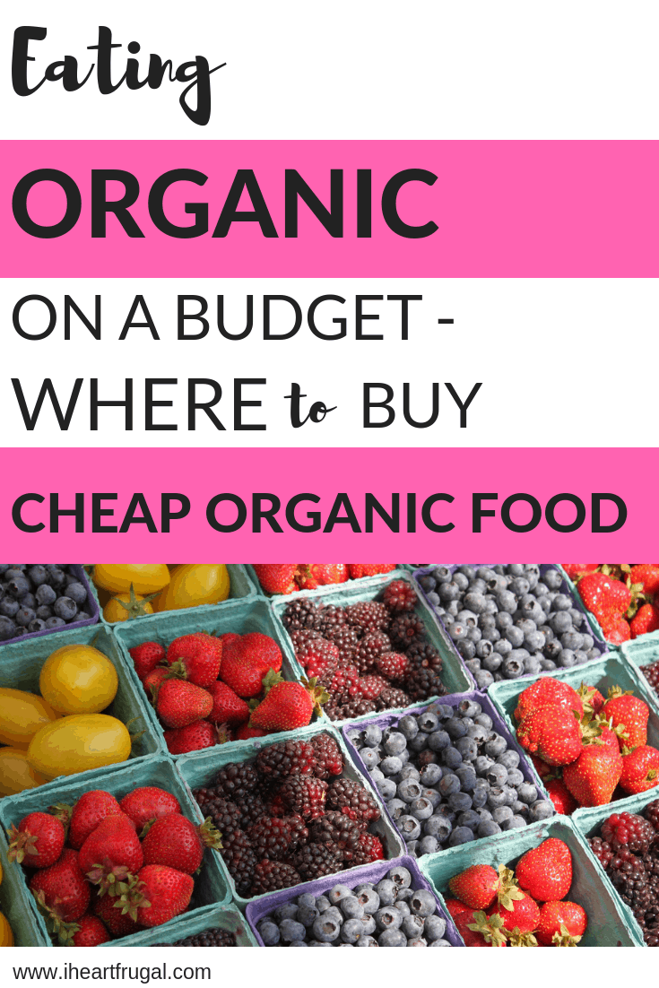 8 ways to eat organic food on a budget